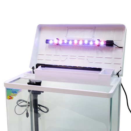 Аквариум Boyu MS-420 31 л с LED светильником и фильтром, белый​