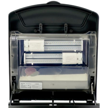 Аквариум Boyu Mini MT-408, 32 л, с фильтром, 2 LED лампы, серый​