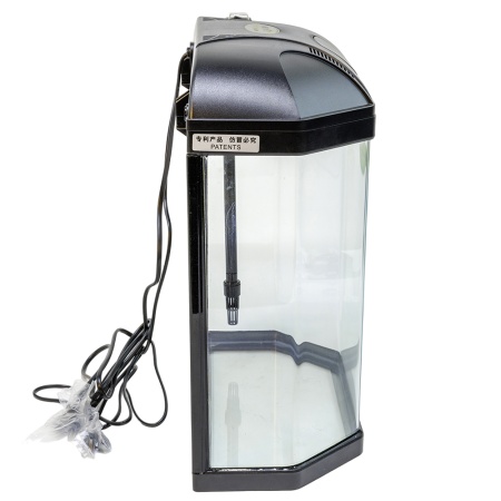 Аквариум Boyu LJ-380 25 л с системой фильтрации и освещением, черный​