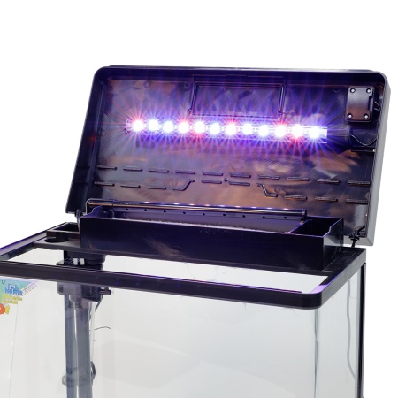 Аквариум Boyu MS-520M 45 л с сенсорным LED светильником и фильтром, черный​