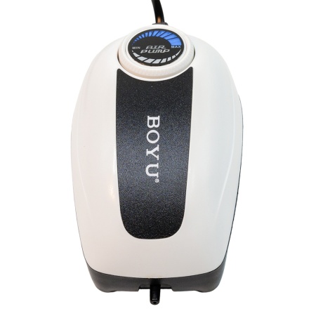 Компрессор Boyu CJY-2000 2,7 Вт для аквариума 60-120 л, регулятор потока и LED подсветка