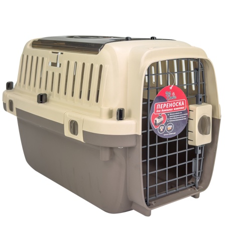 Переноска Superior Range 51х33х33 см для кошек и собак Pet Choice с креплением к ремню безопасности 