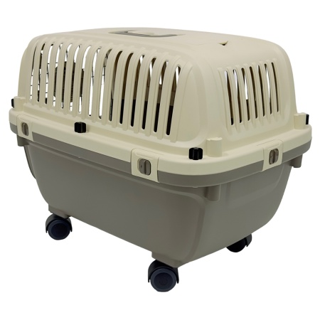 Переноска Superior Range 61х42.5х41 см для кошек и собак Pet Choice с колесиками, авиа стандарт̴