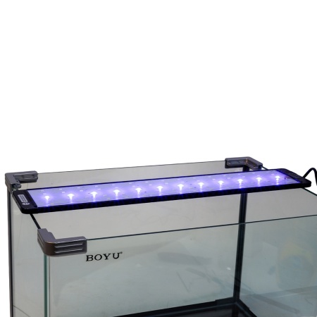 Светильник LED Boyu CB-60 32Вт 60 см ультратонкий для аквариума, белый и синий свет​