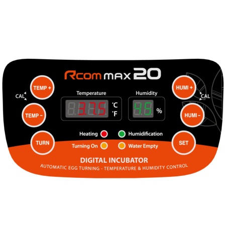 Инкубатор Rcom 20 MAX автоматический для яиц