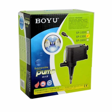 Помпа погружная Boyu SP-1300 400 л/час для аквариума до 150 л