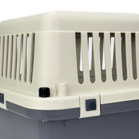 Переноска Safari Range 60х40х40 см для кошек и собак Pet Choice с металлической верхней решеткойR