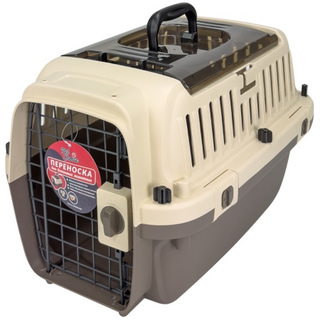 Переноска Superior Range 51х33х33 см для кошек и собак Pet Choice с креплением к ремню безопасности 