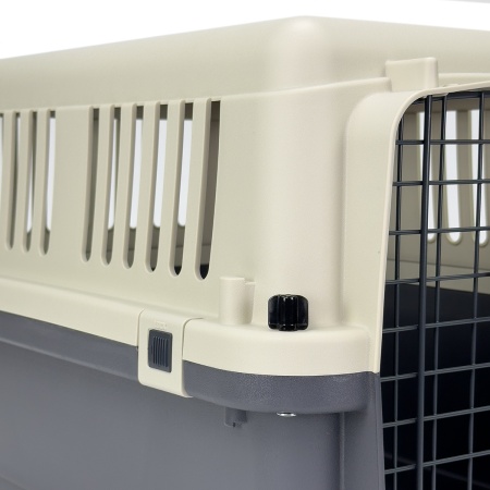 Переноска Safari Range 60х40х40 см для кошек и собак Pet Choice с металлической верхней решеткойR