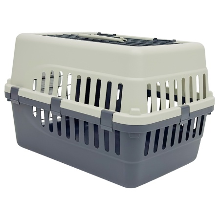 Переноска Safari Range 50х35х32 см для кошек и собак Pet Choice с металлической верхней решеткой, се