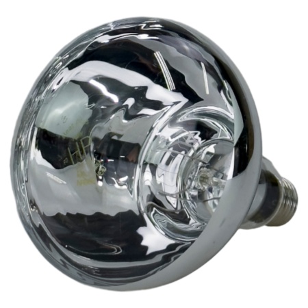 Лампа инфракрасная 175 Bт JK Lighting, E27 BR125, закаленное стекло, прозрачная