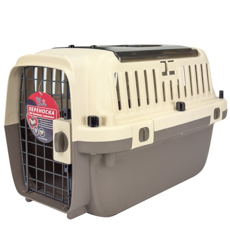 Переноска Superior Range 51х33х33 см для кошек и собак Pet Choice с креплением к ремню безопасности 