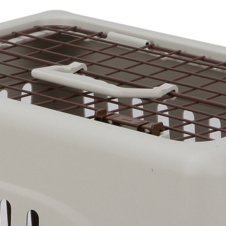 Переноска Safari Range 50х35х32 см для кошек и собак Pet Choice с металлической верхней решеткой, ко