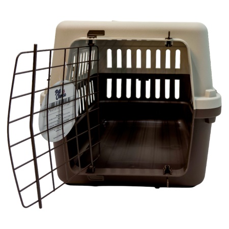 Переноска Safari Range 50х35х32 см для кошек и собак Pet Choice с металлической верхней решеткой, ко