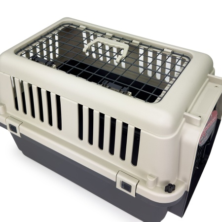 Переноска Safari Range 60х40х40 см для кошек и собак Pet Choice с металлической верхней решеткойR